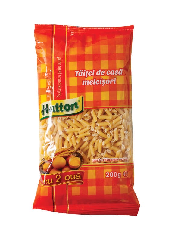 Tăiței de casă melcișori cu 2 ouă, 200g