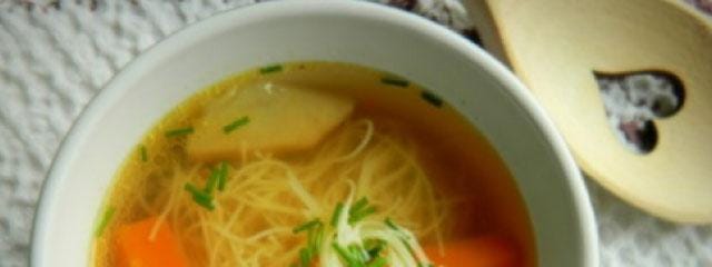 Supă de vită cu fidea