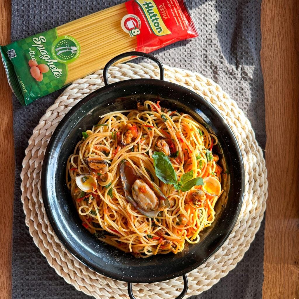 Spaghetti con vongole