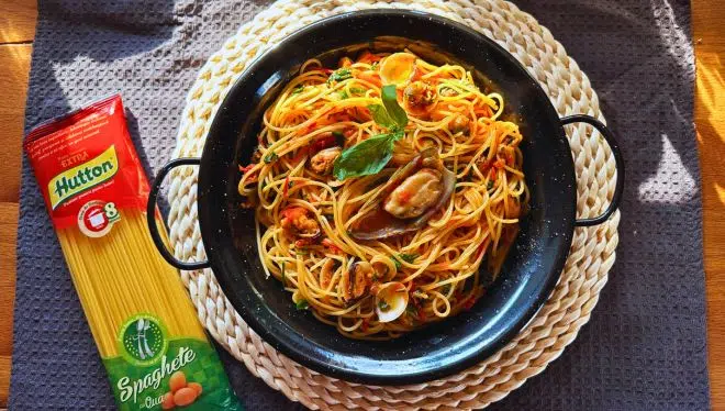 Spaghetti con vongole